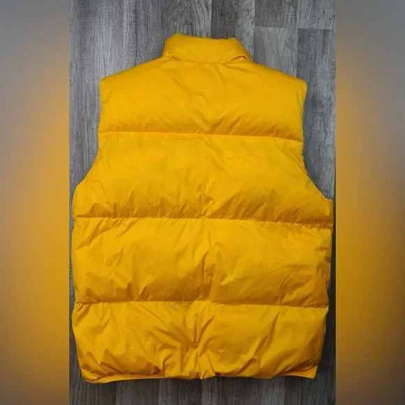 Nike PrimaLoft 🔥 Sportswear Club Water Repellent Yellow Puffer Vest FB7373-739 - Picture 3 of 13